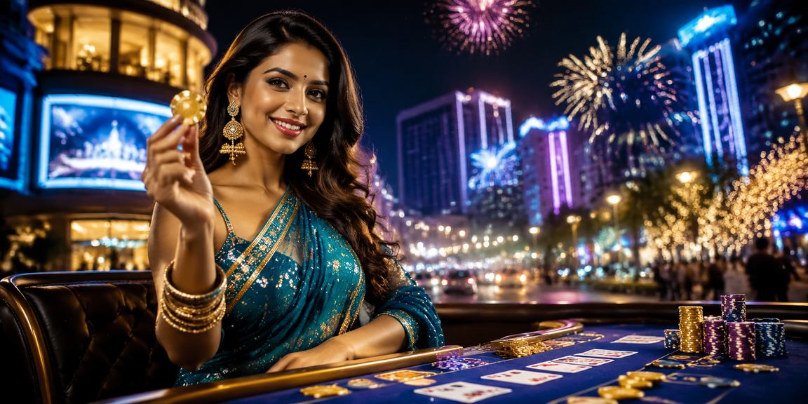 Live casino dealer interacting with players on 2855